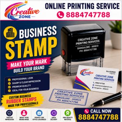 Online Service Rubber Stamp | Delivery same day | Online Service | Rubber Stamp | 501